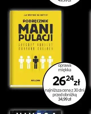 Książka Podręcznik manipulacji Gregory Hartley Maryann Karinch