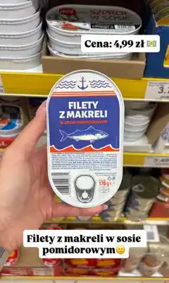 Dino Filety z makreli w sosie pomidorowym oferta