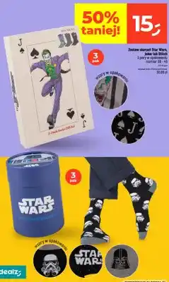 Dealz Zestaw skarpet Star Wars 3-pak oferta