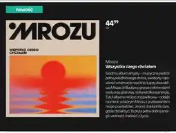 Empik Płyta CD Mrozu Wszystko czego chciałem oferta