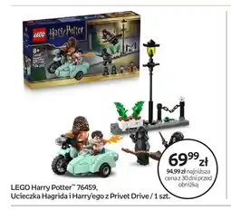 Empik Klocki LEGO Harry Potter 76459 Ucieczka Hagrida i Harry'ego z Privet Drive oferta