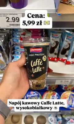 Dino Napój kawowy Ehrmann High Protein Caffe Latte oferta