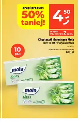 Dealz Chusteczki higieniczne Mola 10-pak oferta