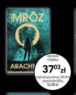 Empik Książka Arachne Remigiusz Mróz oprawa miękka oferta