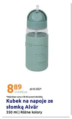 Action Kubek na napoje ze słomką Alvär oferta
