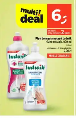 Dealz Płyn do mycia naczyń Ludwik Duet Świeżości granat i werbena oferta
