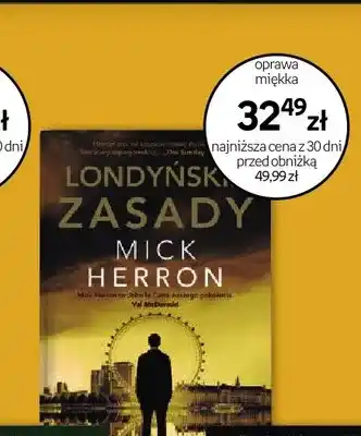 Książka Londyńskie zasady Mick Herron
