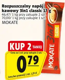 Prim Market Rozpuszczalny napój kawowy 3in1 classic MOKATE oferta