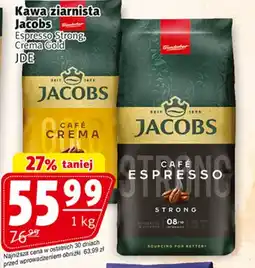 Prim Market Kawa ziarnista Jacobs Espresso Strong, Crema Gold oferta