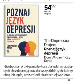 Empik Książka Poznaj język depresji The Depression Project oferta