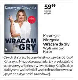 Empik Książka Wracam do gry Katarzyna Niezgoda oferta