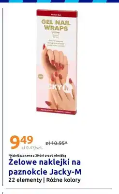 Action Żelowe naklejki na paznokcie Jacky-M 22 elementy oferta