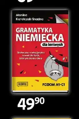 Empik Książka Gramatyka niemiecka dla leniwych Słówko oferta