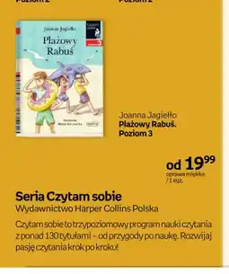 Empik Książka Joanna Jagiełło Plażowy Rabuś. Poziom 3 Czytam sobie oferta