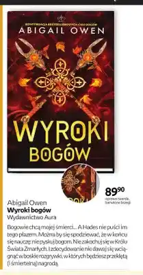 Empik Książka Wyroki bogów Abigail Owen Wydawnictwo Aura oferta