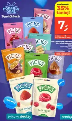 Dealz Owoce lub orzechy w czekoladzie lub w polewie jogurtowej Picks oferta