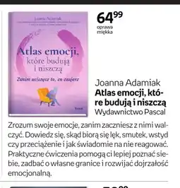 Empik Książka Atlas emocji, które budują i niszczą Joanna Adamiak oferta
