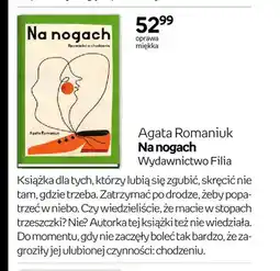 Empik Książka Agata Romaniuk Na nogach oferta