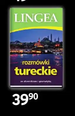 Empik Książka Rozmówki tureckie Lingea oferta