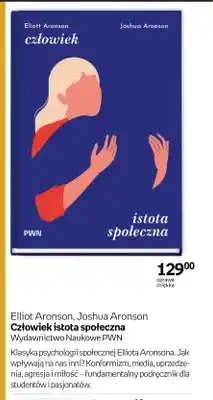 Empik Książka Elliot Aronson Joshua Aronson Człowiek istota społeczna oferta