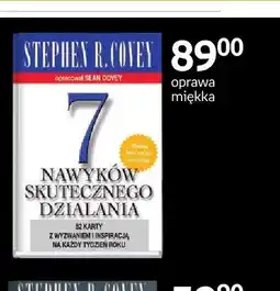 Empik Książka 7 nawyków skutecznego działania 52 karty Stephen R. Covey oferta