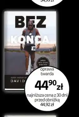Empik Książka Bez końca David Goggins oprawa twarda oferta