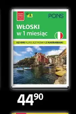 Empik Książka Włoski w 1 miesiąc PONS oferta