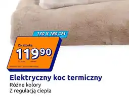 Action Elektryczny koc termiczny 130x180 cm z regulacją ciepła oferta