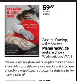 Empik Książka Andrea Dunlop Mike Weber Mama mówi, że jestem chora oferta
