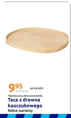 Action Taca z drewna kauczukowego oferta