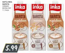 Słoneczko Napój Inka Barista Owsiany, Migdałowy oferta