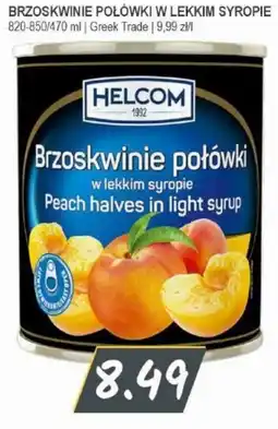 Słoneczko Brzoskwinie połówki Helcom oferta