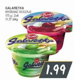 Słoneczko Galaretka Zott oferta