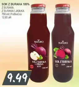 Słoneczko Sok z Buraka i Jabłka Naturo oferta