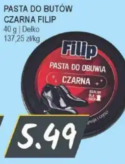 Słoneczko Pasta do butów Filip Czarna oferta
