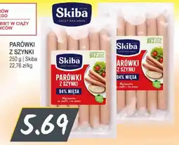 Słoneczko Parówki z szynki Skiba oferta