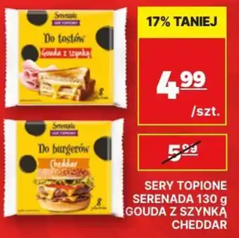 Sery Topione Serenada Gouda z Szynką