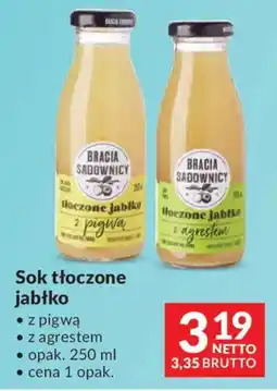 Makro Sok tłoczone jabłko Bracia Sadownicy oferta