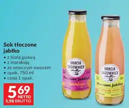 Makro Sok tłoczone jabłko Bracia Sadownicy oferta
