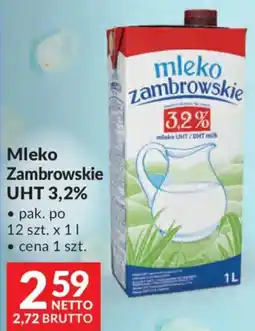 Makro Mleko Zambrowskie UHT 3,2% oferta