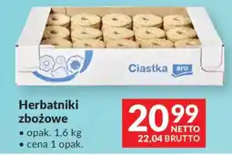Makro Herbatniki zbożowe Ciastka aro oferta