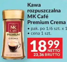 Makro Kawa rozpuszczalna MK Café Premium Crema oferta
