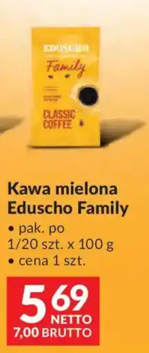 Makro Kawa mielona Eduscho Family oferta