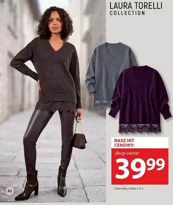 Laura Torelli Collection długi sweter