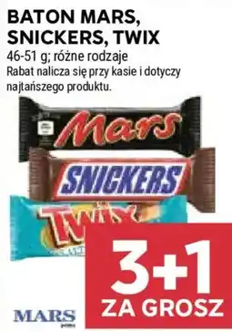 Stokrotka Baton Mars, Snickers, Twix oferta