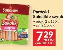 Makro Parówki Sokoliki z szynką oferta