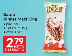 Makro Baton Kinder Maxi King oferta