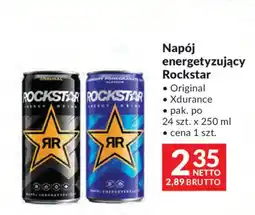 Makro Napój energetyzujący Rockstar oferta