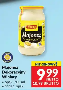 Makro Majonez Dekoracyjny Winiary oferta