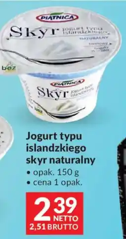 Makro Skyr jogurt typu islandzkiego naturalny oferta